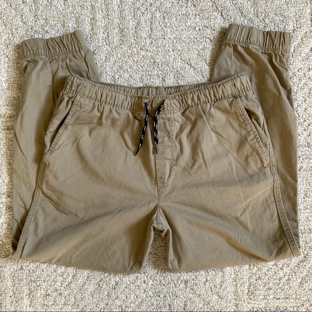 Boys khaki joggers